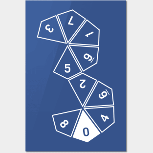 Unrolled D10 Posters and Art